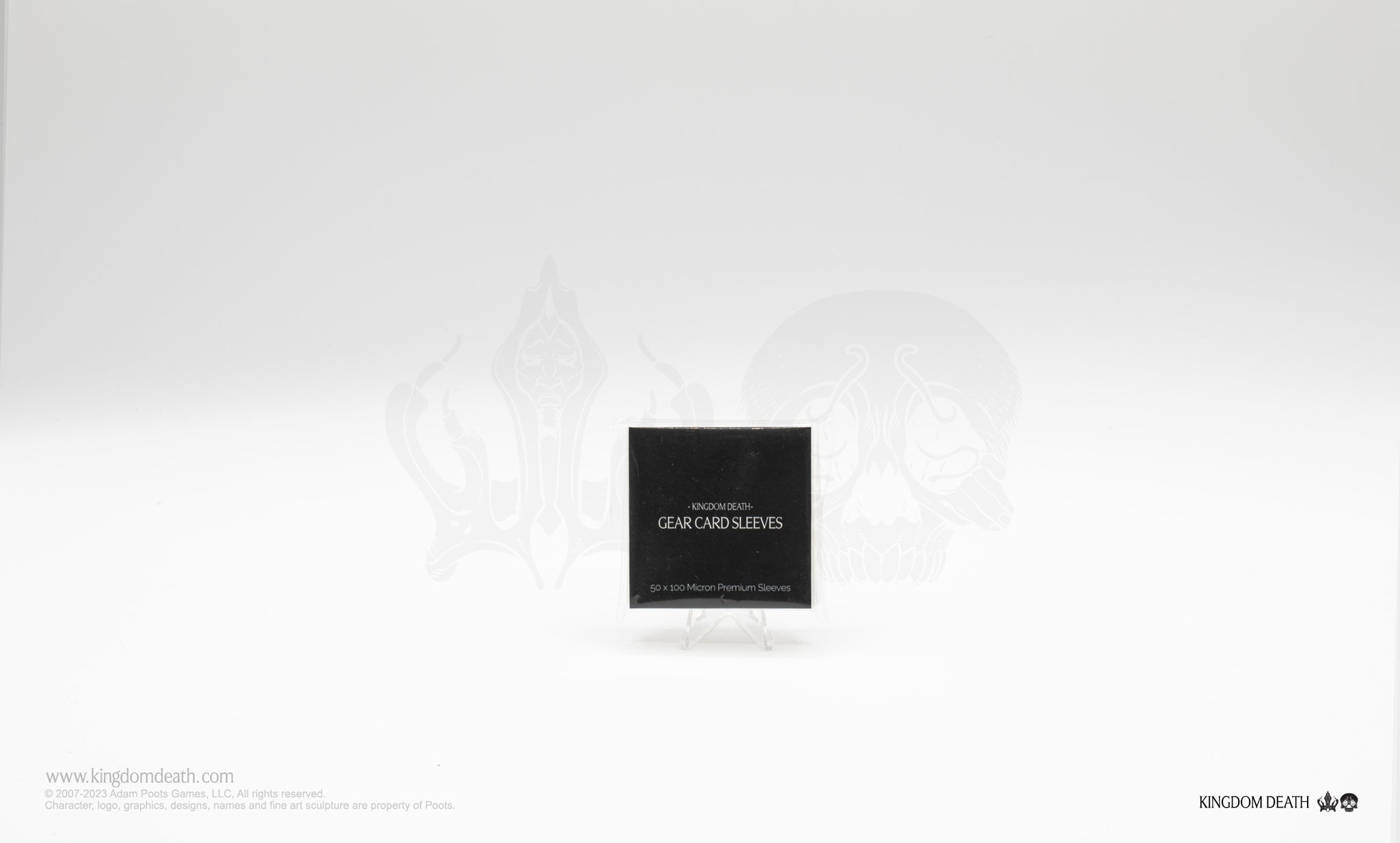 Premium Card Sleeves - Gear (50) Kingdom Death Premium Card Sleeves - Gear (50) Kingdom Death