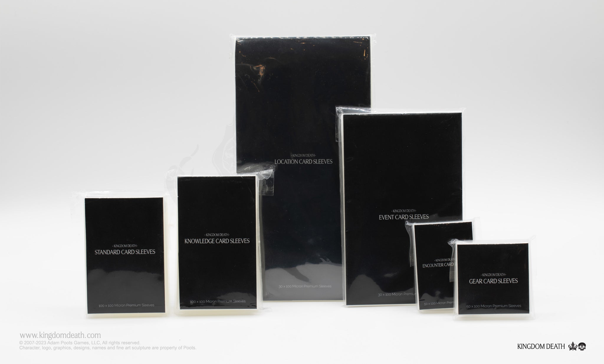 Premium Card Sleeves Set - Kingdom Death: Monster Premium Card Sleeves Set - Kingdom Death: Monster