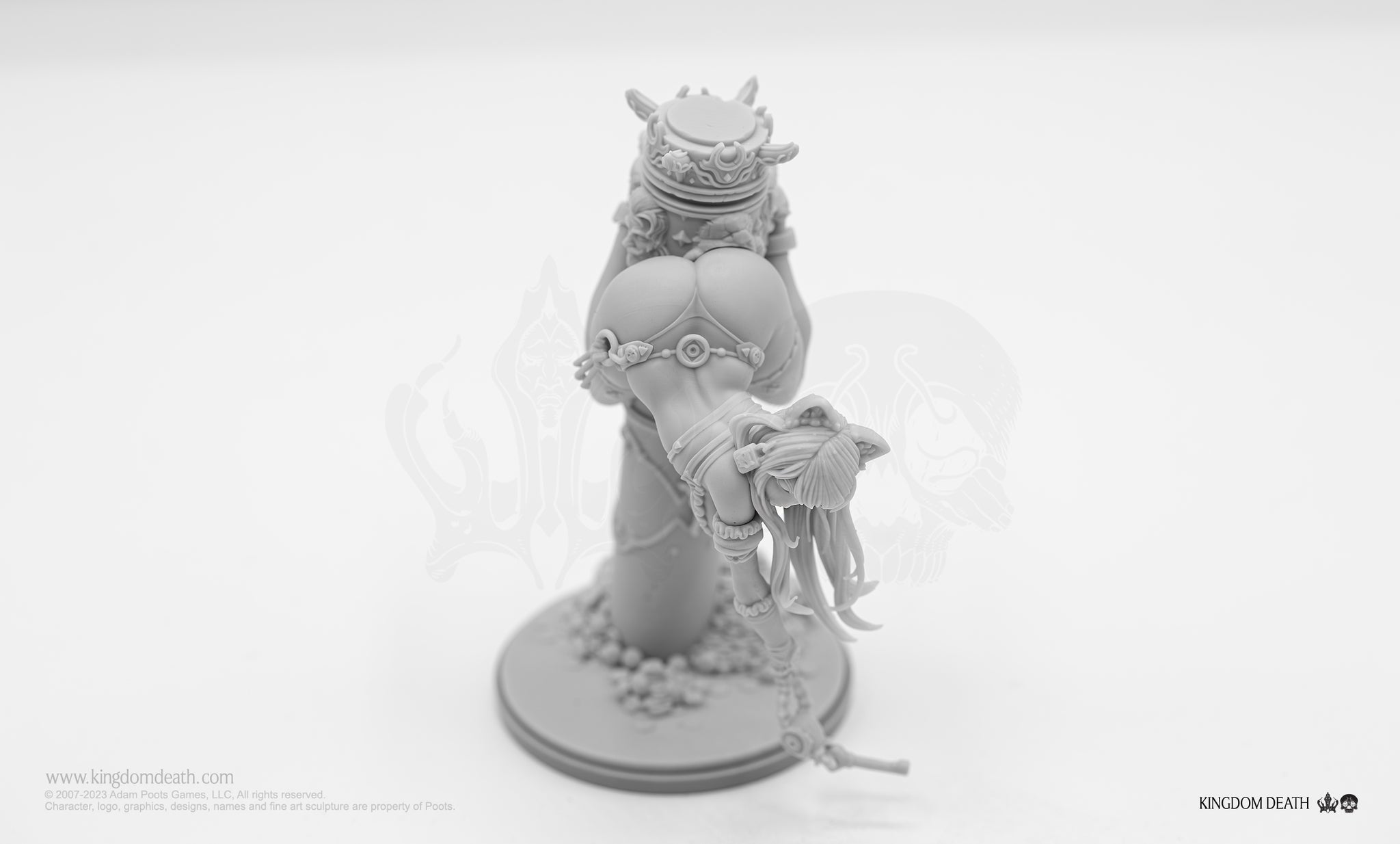 Cat-eater Knight 50mm (base) 80mm (altezza) – Resina Non Assemblata – Kingdom Death WH488