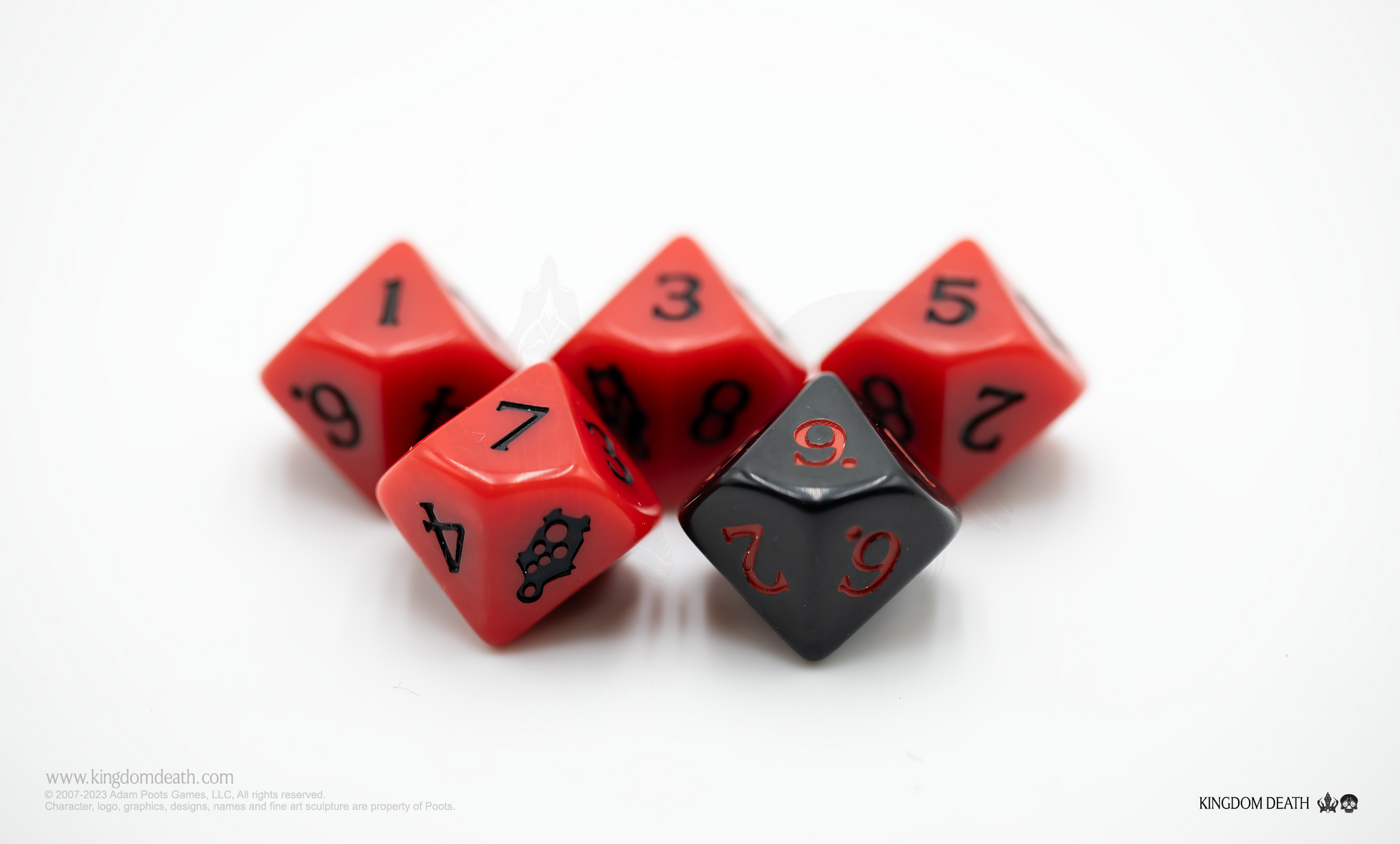 ●クープ デビルズディライト 1/4 ガレージキット レジンキット レッドデビル Black and Red Dice – Kingdom Death