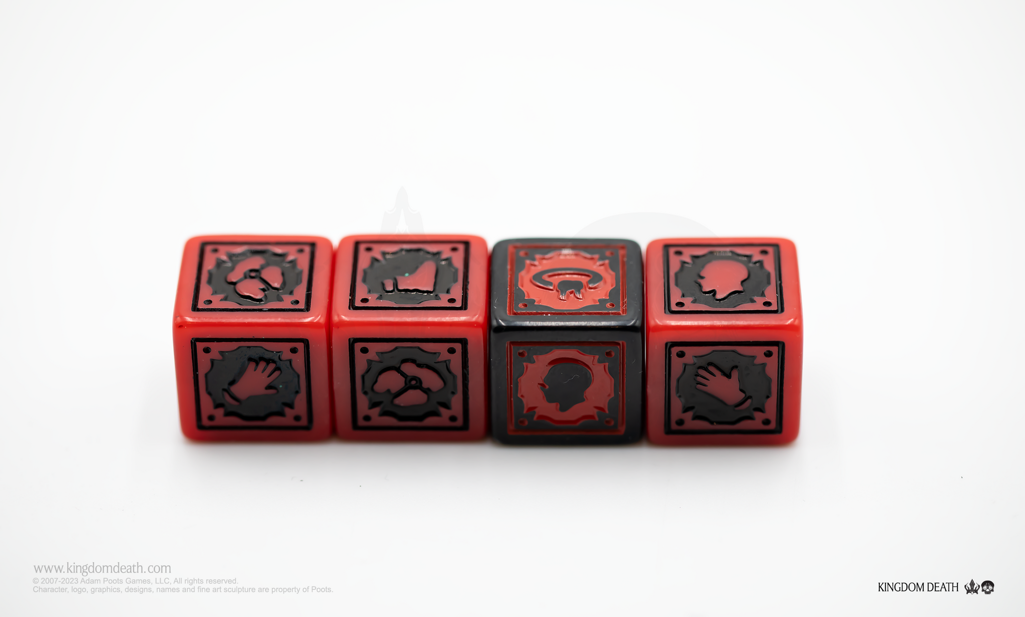 Black and Red Dice – Kingdom Death