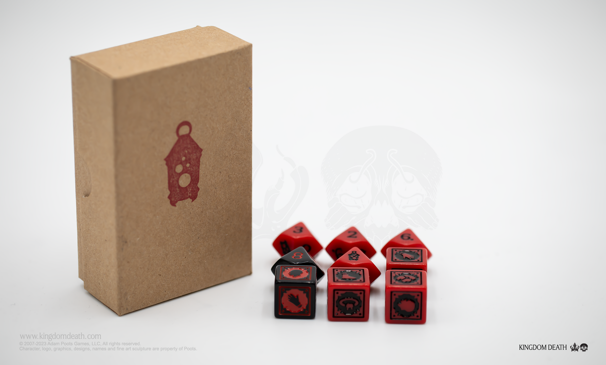 Black and Red Dice – Kingdom Death