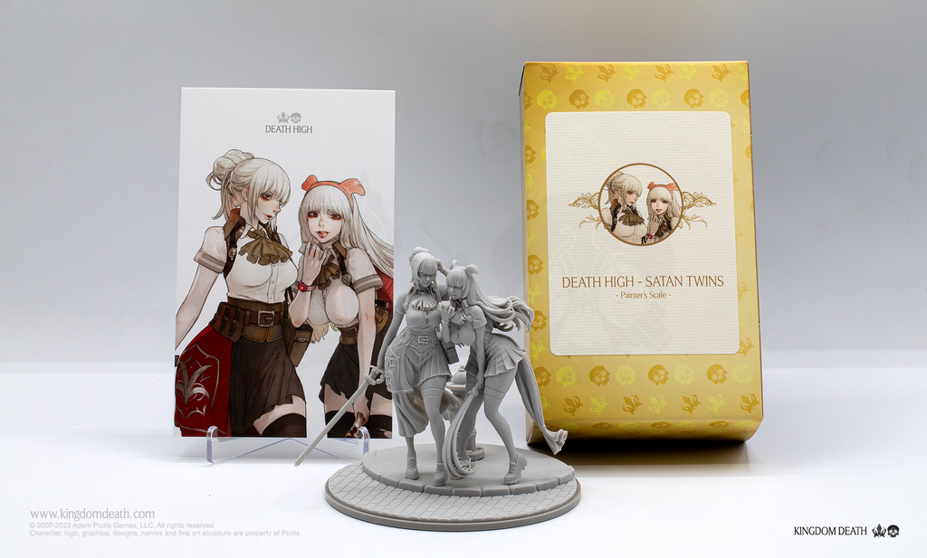 Death High Satan Twins Painter #39 s Scale Kingdom Death Death High Satan Twins Painter #39 s Scale Kingdom Death
