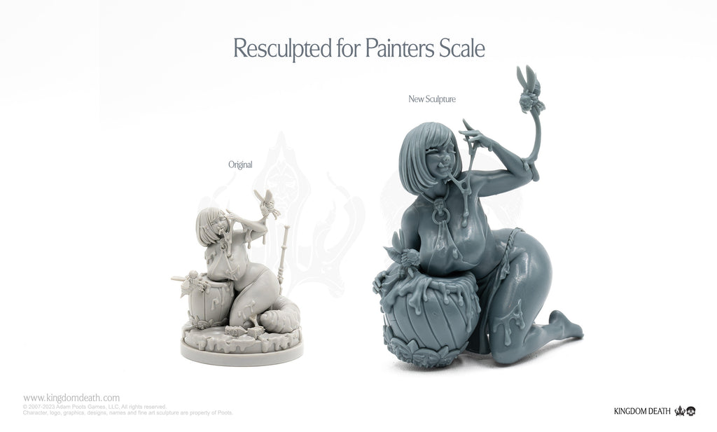 Pinup Honeycomb Weaver Painters Scale – Kingdom Death