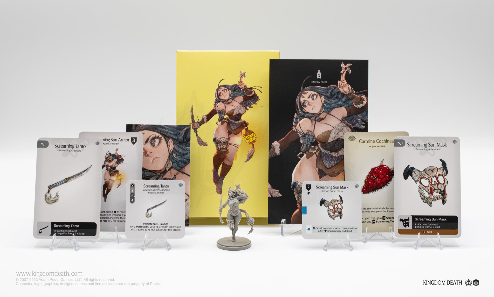 People of the Sun - Screaming Sun Armor Lucy – Kingdom Death