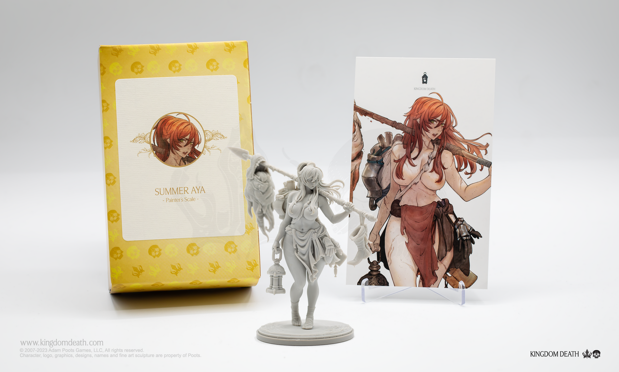 Figurine Kingdom Death Monster Peinte - Prévente Collection Galerie échelle