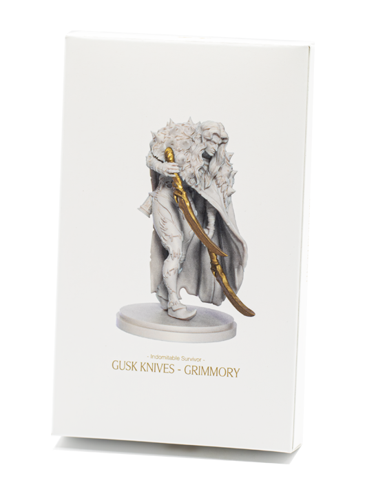 Indomitable Survivor - Gusk Knives Grimmory – Kingdom Death