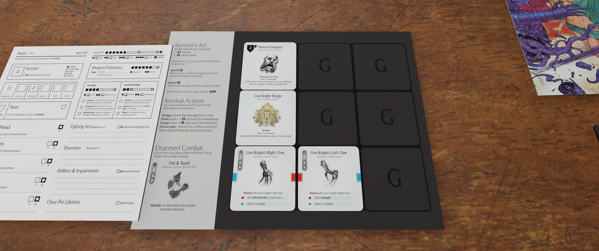kingdom death gear grid KDS