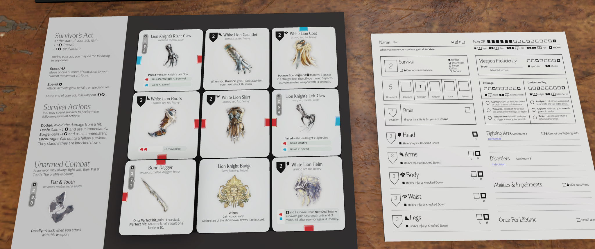KDS - Lion Knight Expansion – Kingdom Death