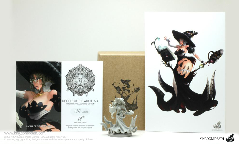 KINGDOM DEATH/DISCIPLE OF THE WITCH-ONE/キングダムデス/未組立 Disciple of the Witch - Six \u2013 Kingdom Death