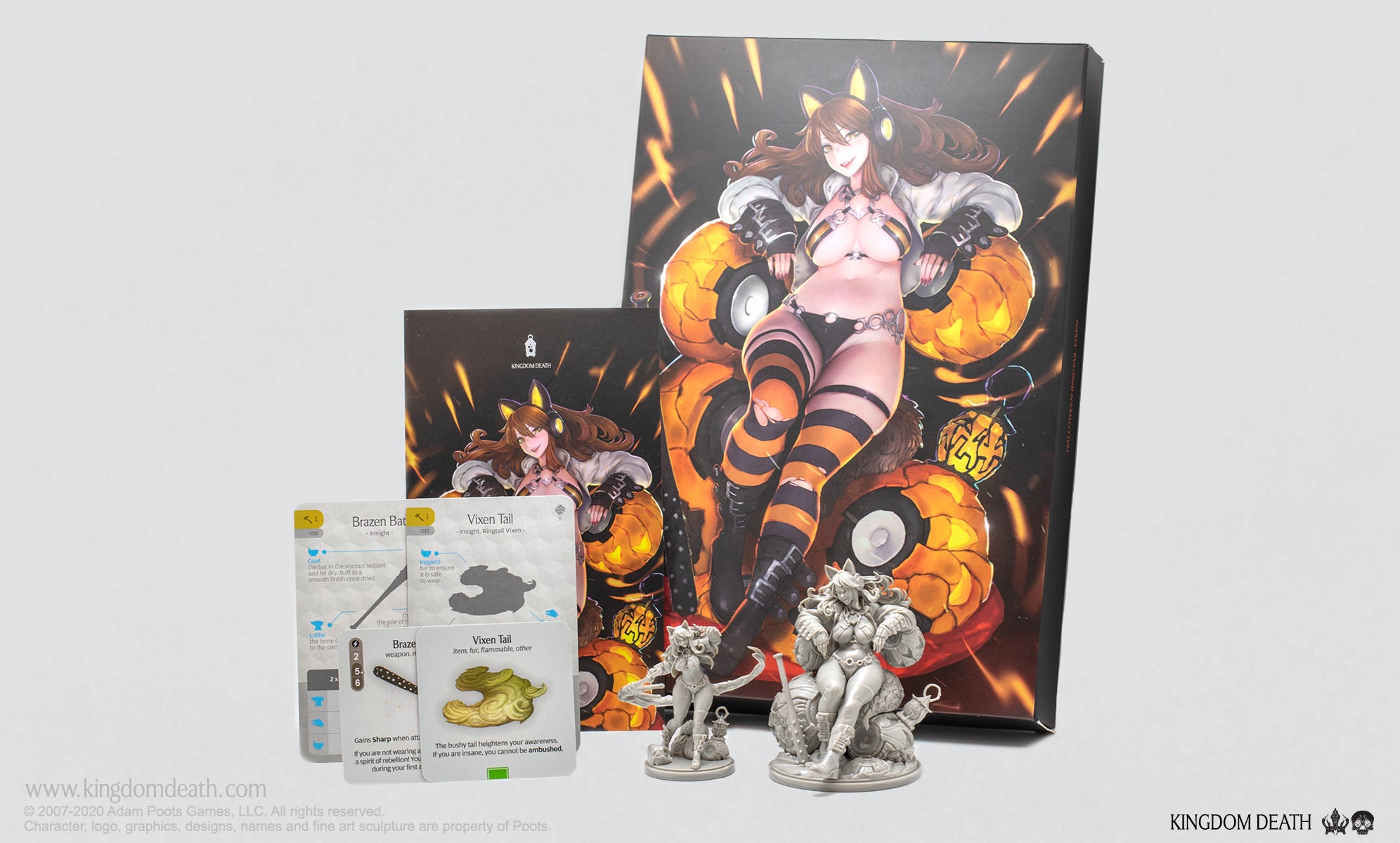 その他 Halloween Ringtail Vixen Kingdom Death Halloween Ringtail Vixen – Kingdom Death