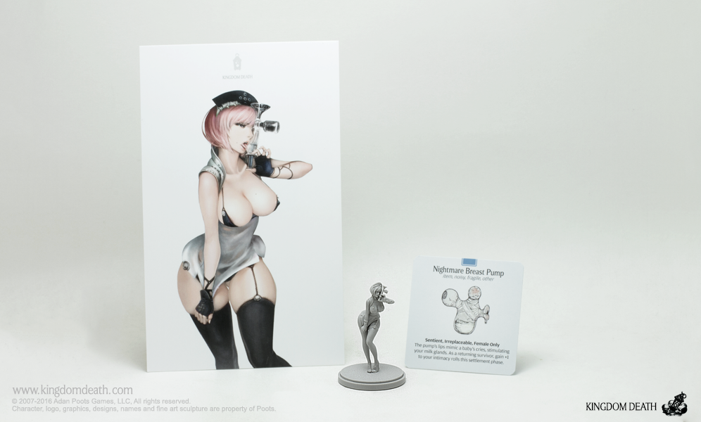Wet Nurse Pinup – Figurine Résine Kingdom Death – Original