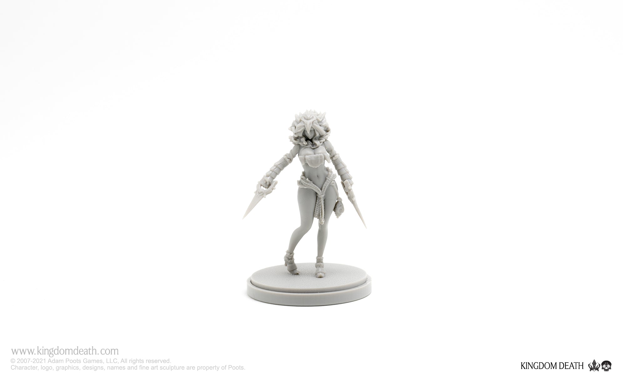 Miniatura 30mm Resina Kingdom Death Non Dipinta - WH349