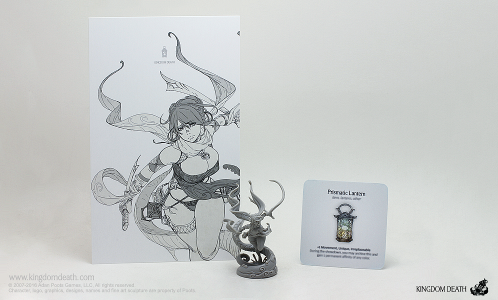Pinup Warrior of the Sun – Kingdom Death