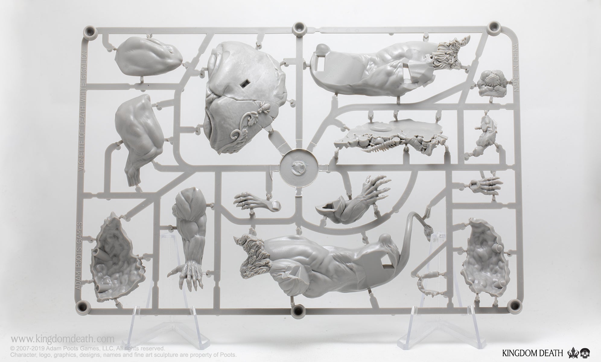 Survivors from Gigalion Vignette, Kingdom Death: Monster, plus few more pics of Breccia