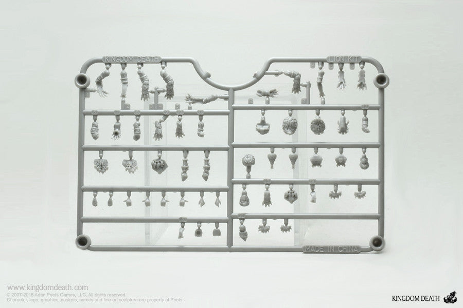 m*e様 黒騎士 & 白騎士 DCIプロモ セット Naked White Lion Armor Kit – Kingdom Death
