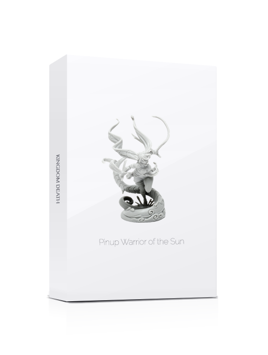 Warrior Of The Sun Female - Kingdom Death - Figurine Résine 40mm JDR