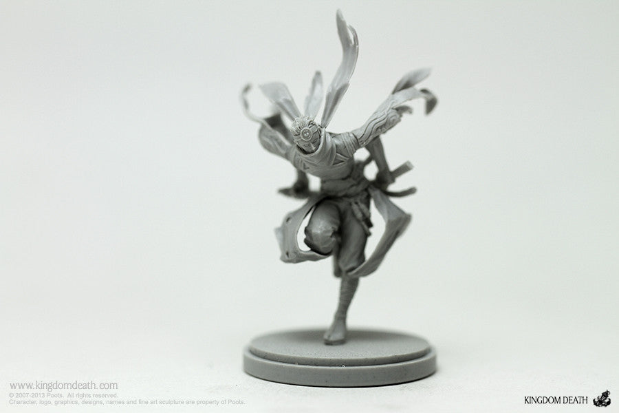 KURRY MAN face SW 【額装なし】　キャンバス【処分価格】 Warrior of the Sun Male – Kingdom Death